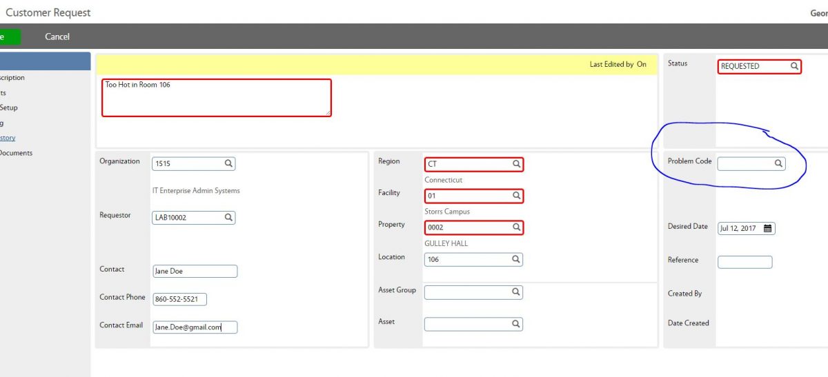 Sop - Aim Customer Request 